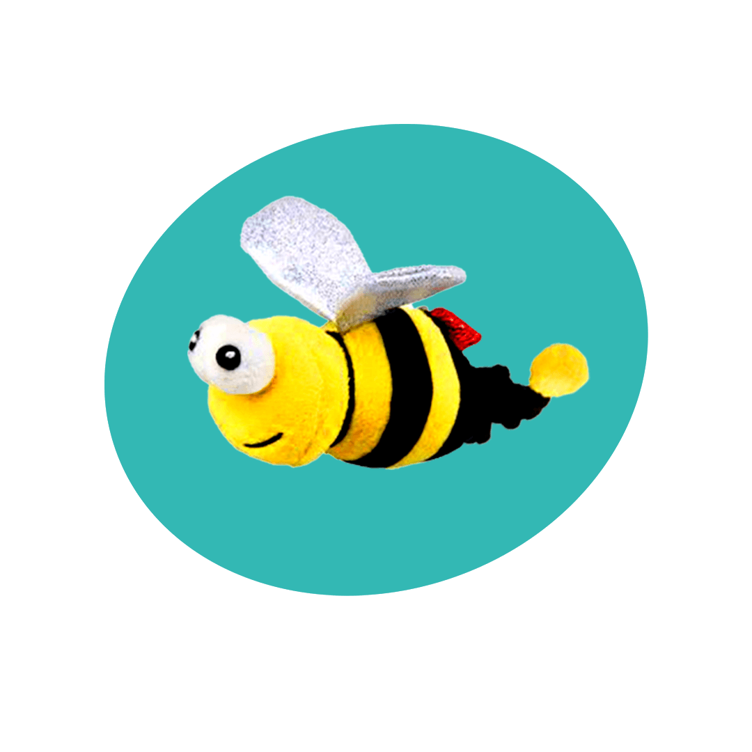 Vibrating Bee With Catnip